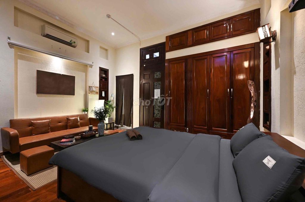 Rent apartment full interior 30 M2 – Nguyễn Trung Ngạn, District 1, near