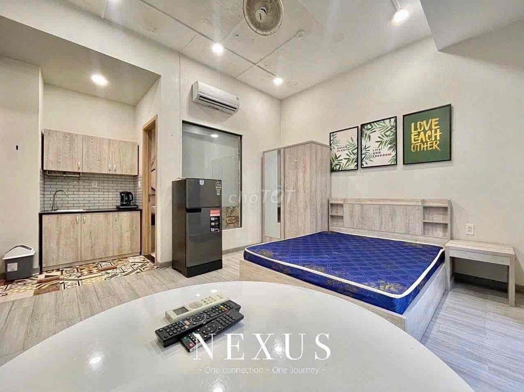 new apartment built right on Hoàng Hoa Thám bridge_full interior