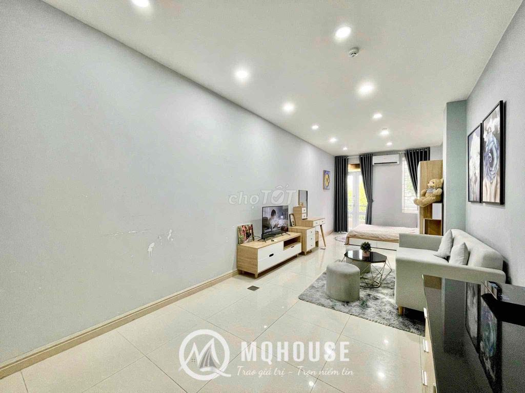 in the middle of a crowded town — a rented apartment — Tân Bình
