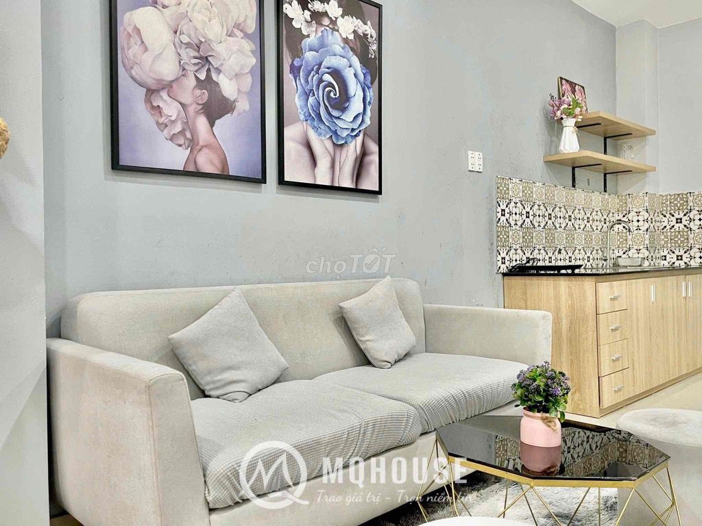 in the middle of a crowded town — a rented apartment — Tân Bình