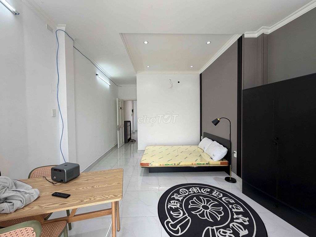 The whole floor suite. A full interior elevator room.