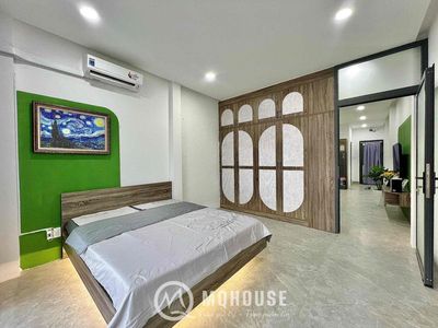 Open the apartment wide Lê Văn Khương interior