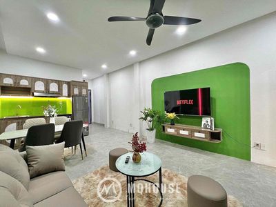 Open the apartment wide Lê Văn Khương interior