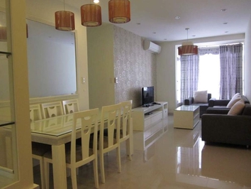 Rent Tản Đà Court District 5 at 14 million a month, two interior bedrooms full