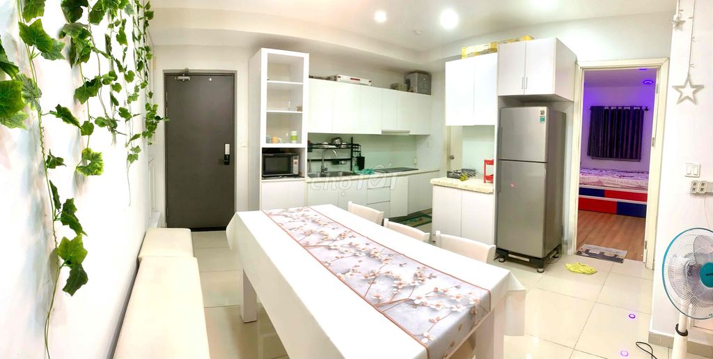 An Gia Star Full interior two bedrooms. A toilet.