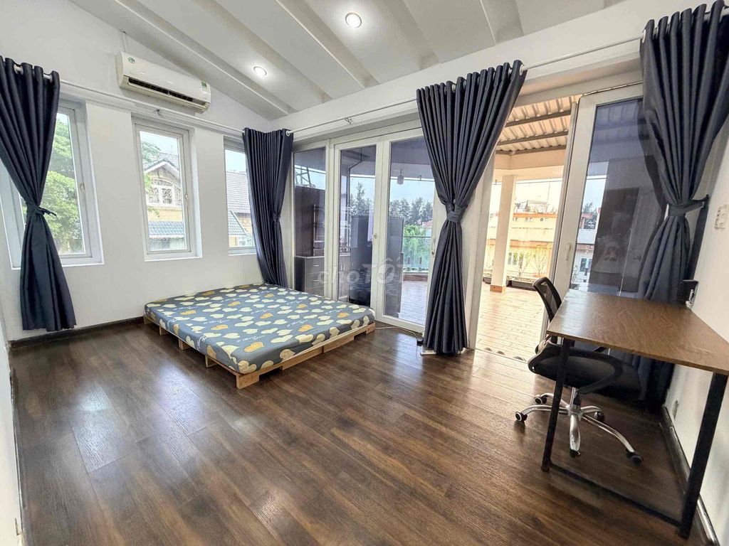 high-caliber, high-size balcony room - near the 5th district tedtu moit lotte