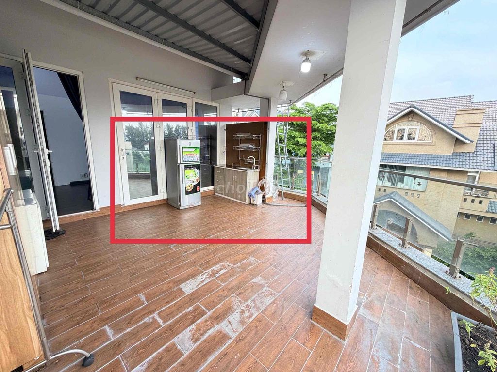 high-caliber, high-size balcony room - near the 5th district tedtu moit lotte