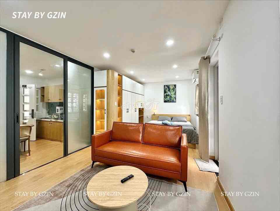 Two bedrooms, Nguyễn Văn Trỗi -- big parking lot -- private washing machine -- home.