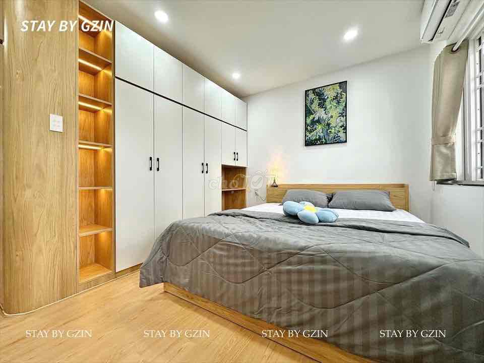 Two bedrooms, Nguyễn Văn Trỗi -- big parking lot -- private washing machine -- home.