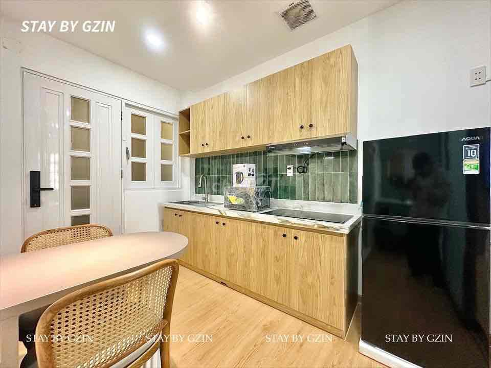 Two bedrooms, Nguyễn Văn Trỗi -- big parking lot -- private washing machine -- home.
