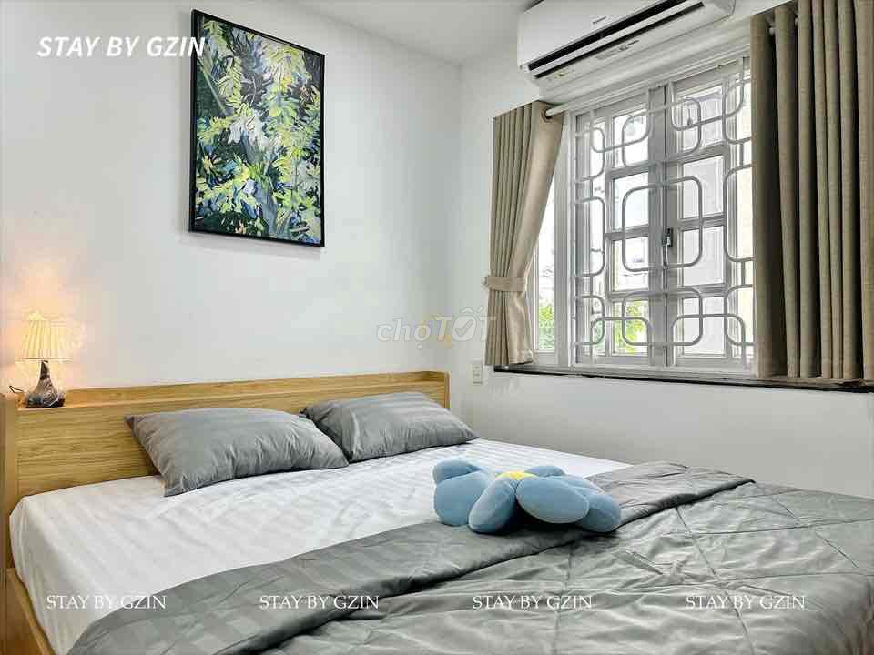 Two bedrooms, Nguyễn Văn Trỗi -- big parking lot -- private washing machine -- home.