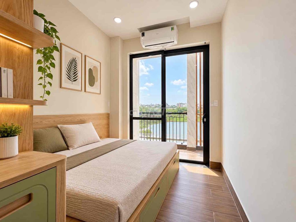 A 2-Stimored apartment complete new interior.