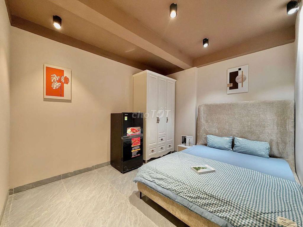 renting advanced studios at Lý Tuệ, full interior, near huit
