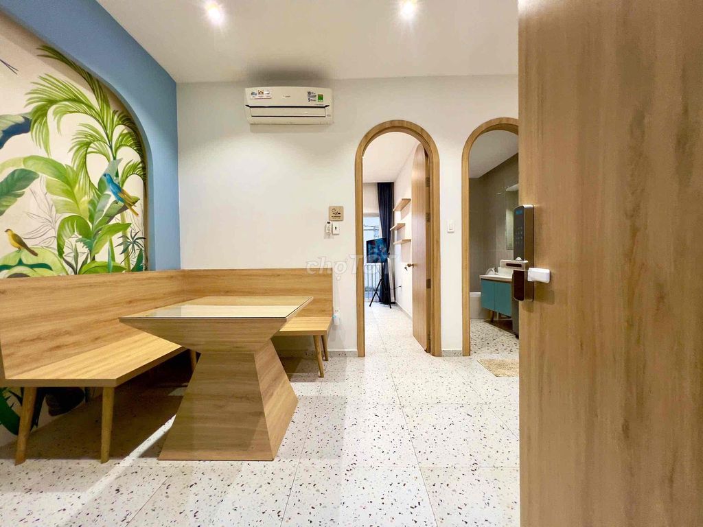 service apartment - full interior - 1 bedroom - balcony air-free lvs sass