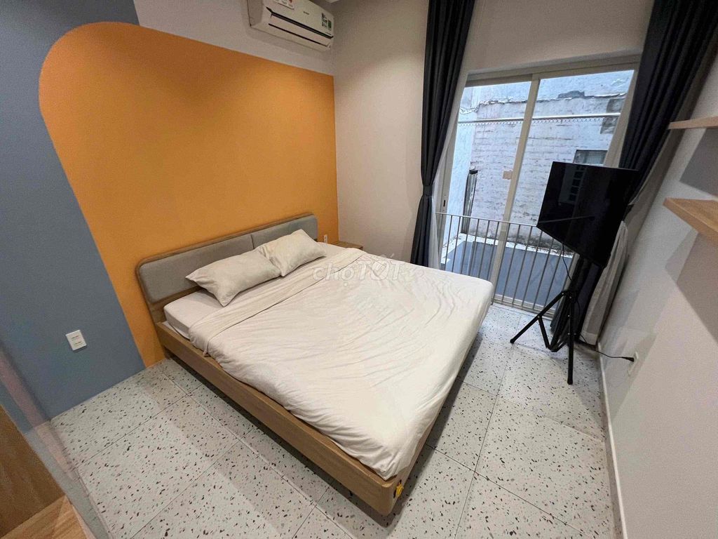 service apartment - full interior - 1 bedroom - balcony air-free lvs sass
