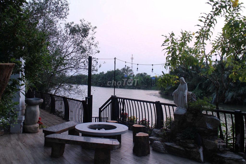 Rent villa of Võ Văn Hát garden area 2000 meters of river view