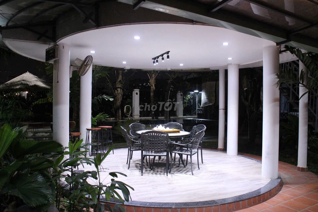 Rent villa of Võ Văn Hát garden area 2000 meters of river view