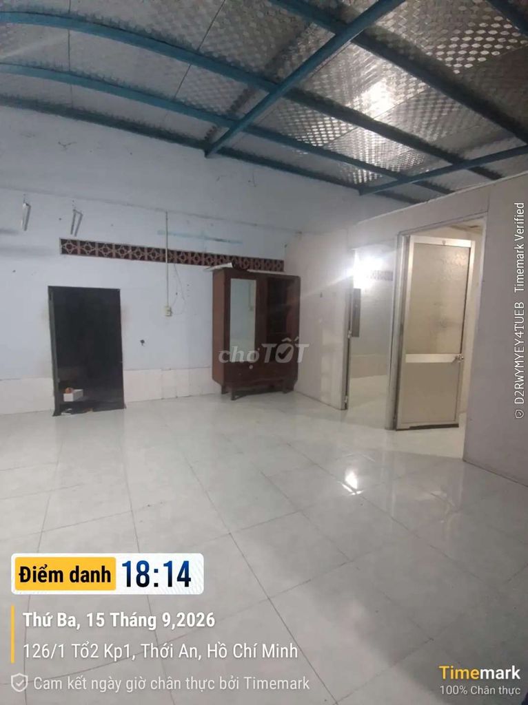 Renting the original house-- Quốc lộ 1 A, P. Thới An.