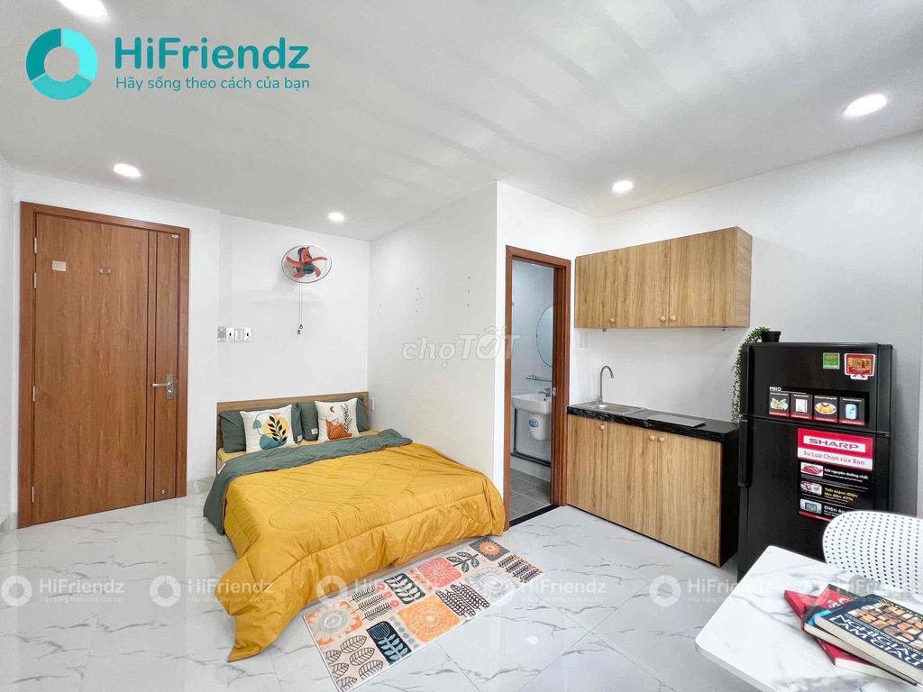 A new full-int new window studio near lotte mart Gò Vấp