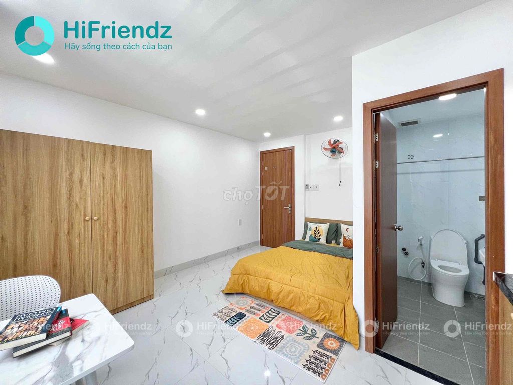 A new full-int new window studio near lotte mart Gò Vấp