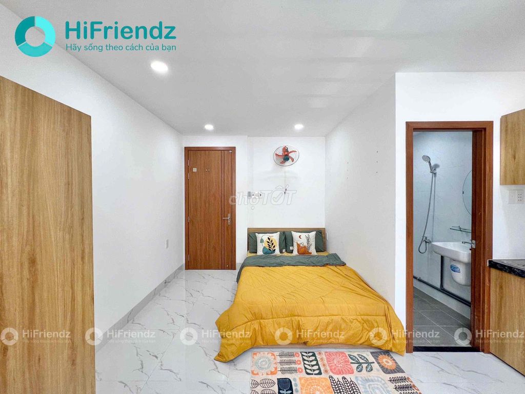 A new full-int new window studio near lotte mart Gò Vấp