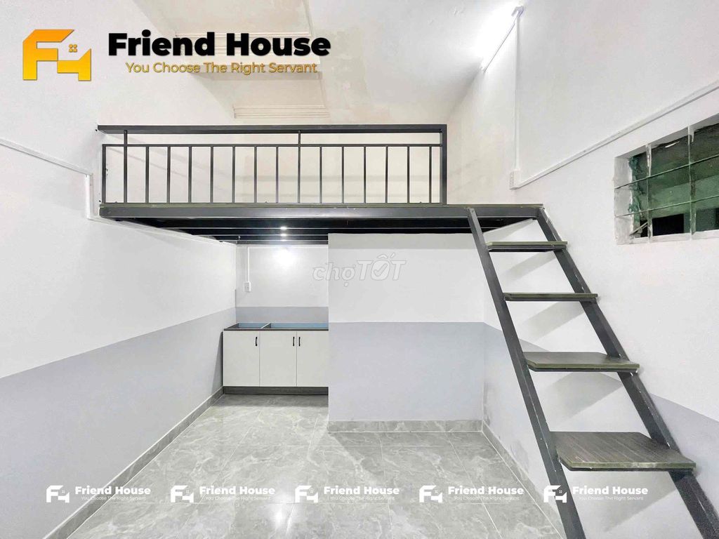 New boarding room -- high guard, sky window - Quang Trung, Gò Vấp