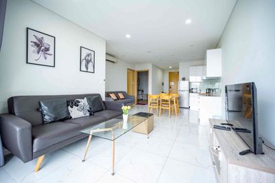 Three bedrooms. Two skyline toilets. Full interior.