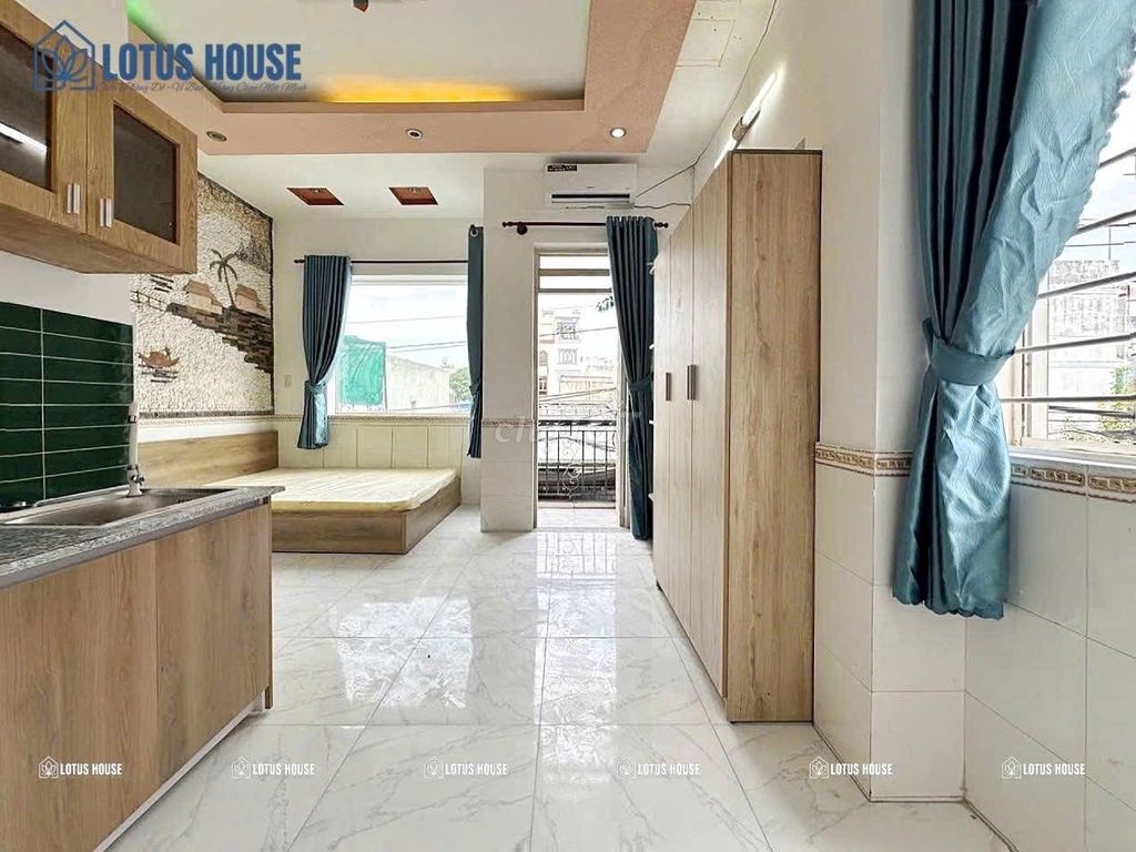 apartment 30 M2 full balcony furniture Tân Phú 4 million8