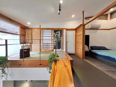 The kitchen room is full of furniture at the heart of 7 near lottemart