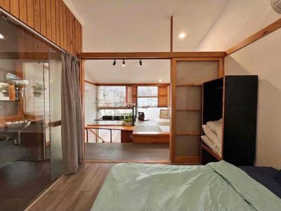 The kitchen room is full of furniture at the heart of 7 near lottemart