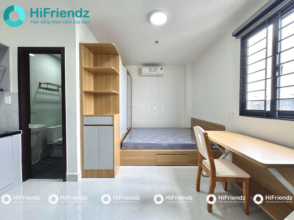 Rent the service apartment on the market.