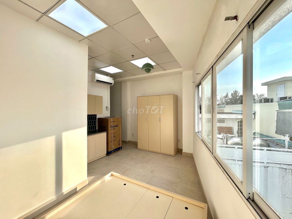 Rent the apartment full Kinh Dương Vương district 6.