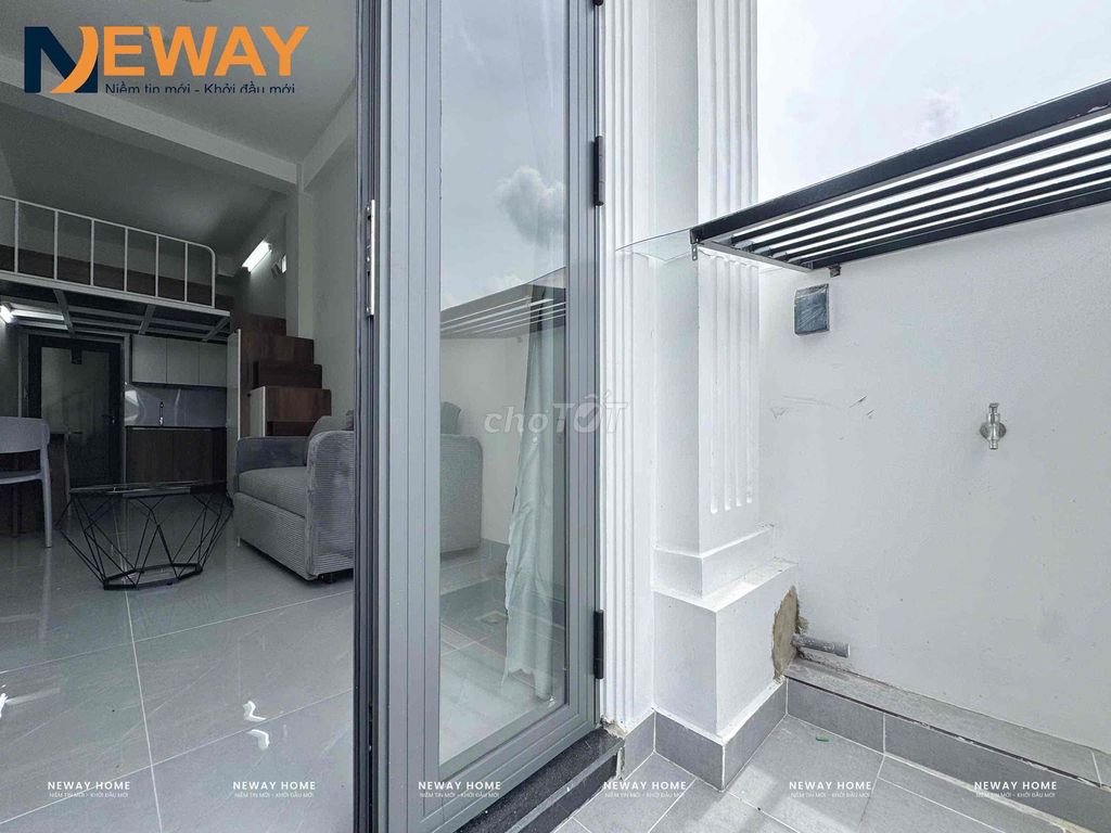 Newly built - balcony - full interior - Văn Cao - painting - vhu