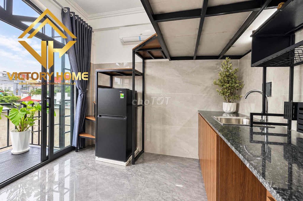 Lê Quang Định secure room, Bình Thạnh . - Open balcony