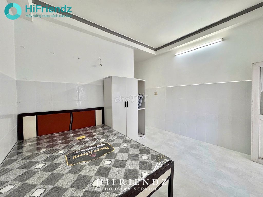 The new interior studio room is 100 percent split up District 8 kitchen.