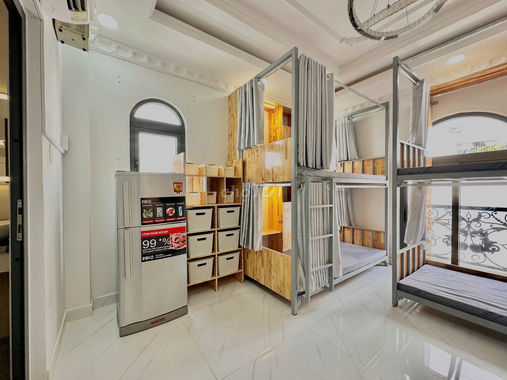Gò Vấp dorm is 700 meters away, all full of new expenses 100%.
