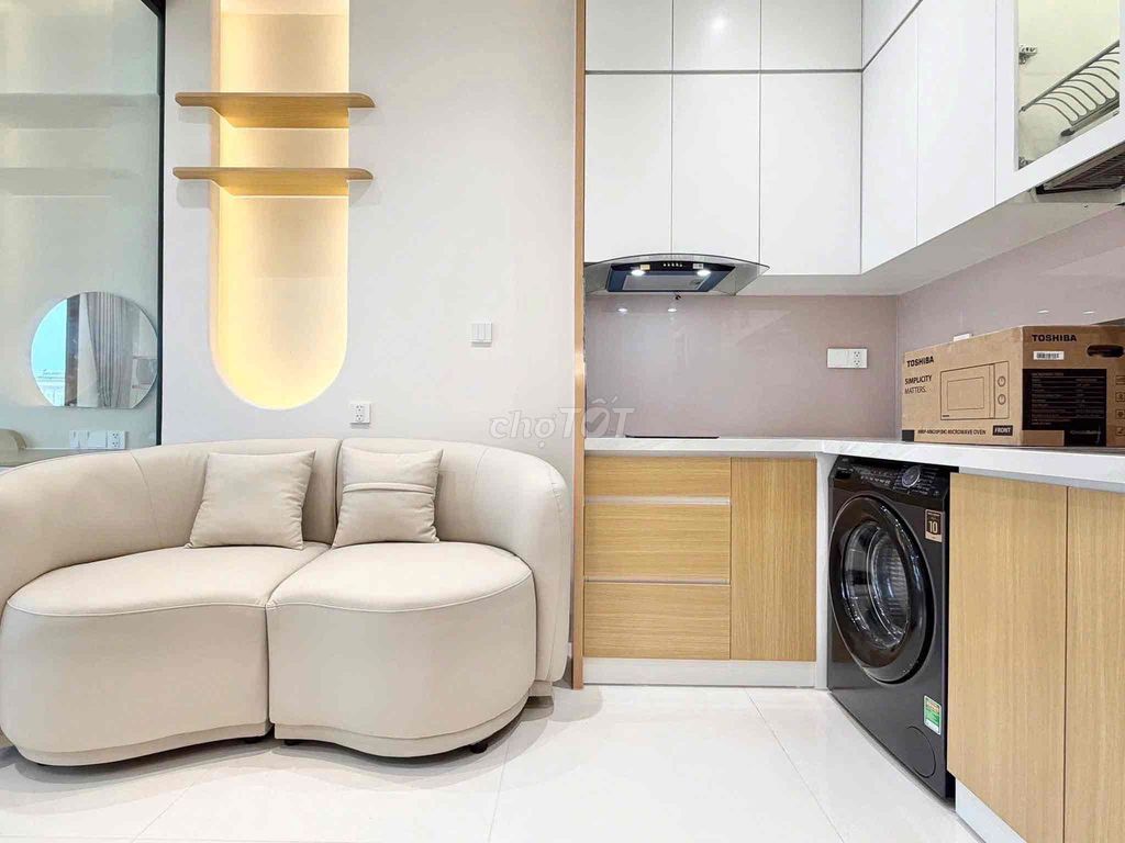 kitchen super-device - full furniture - balcony right on emart Phan Huy Ích