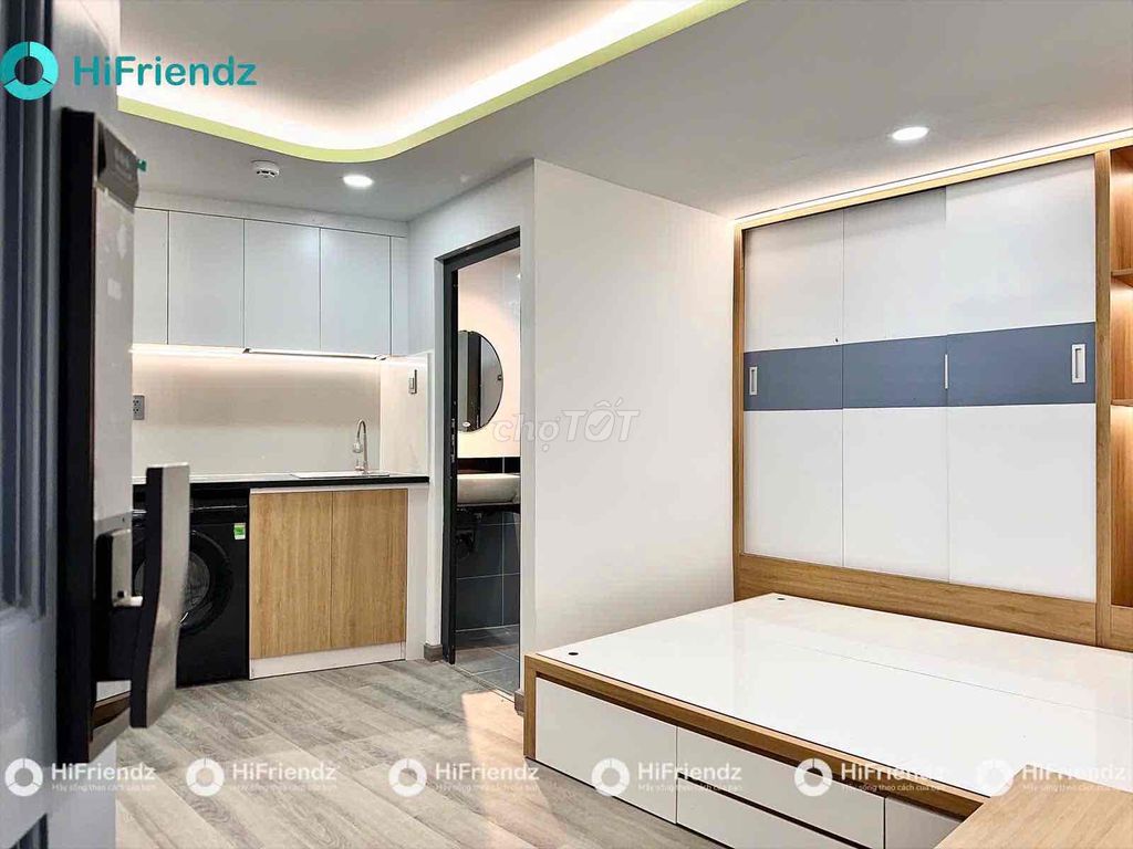 Service apartment - a full interior studio at Gò Vấp