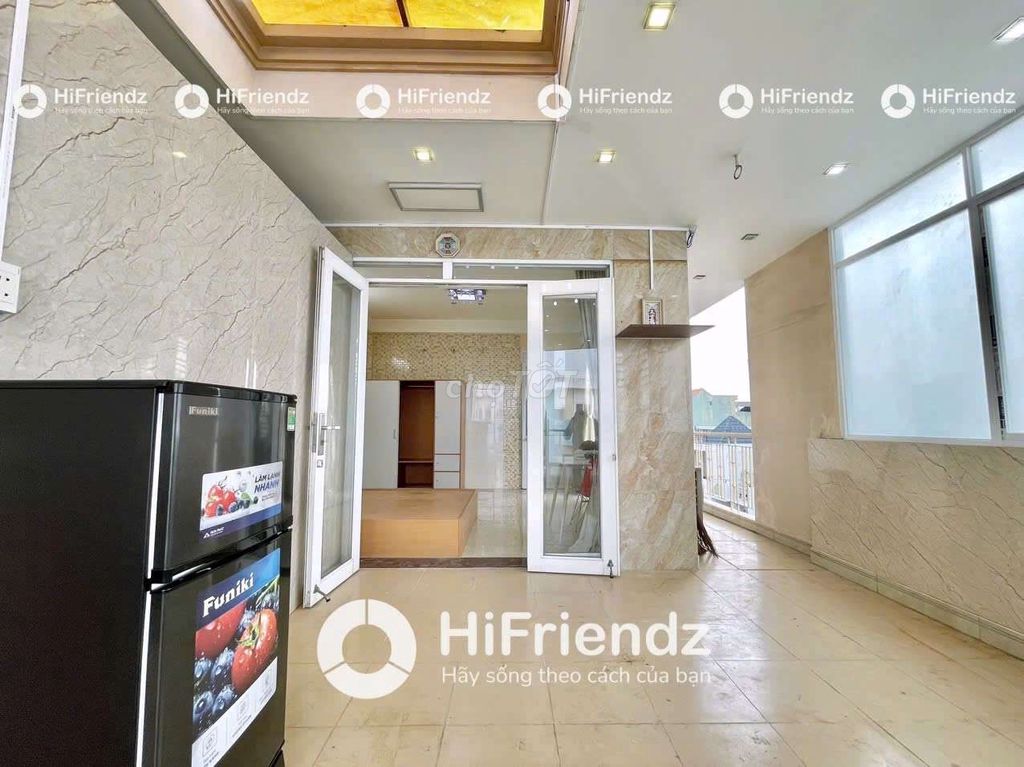 The kitchen balcony studio - full interior - close to the forest park 6