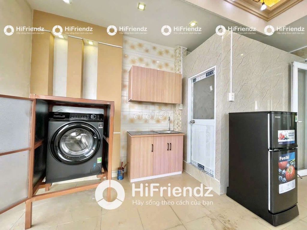 The kitchen balcony studio - full interior - close to the forest park 6