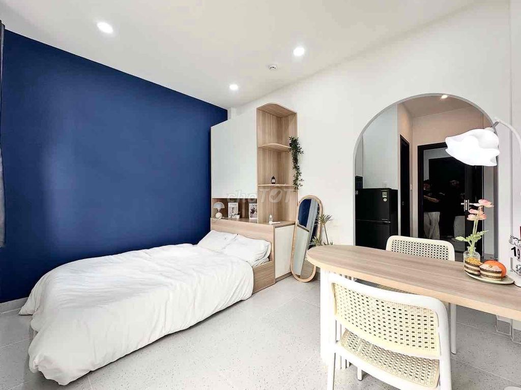 The apartment is a super-beautiful interior right here in Tô Ký.