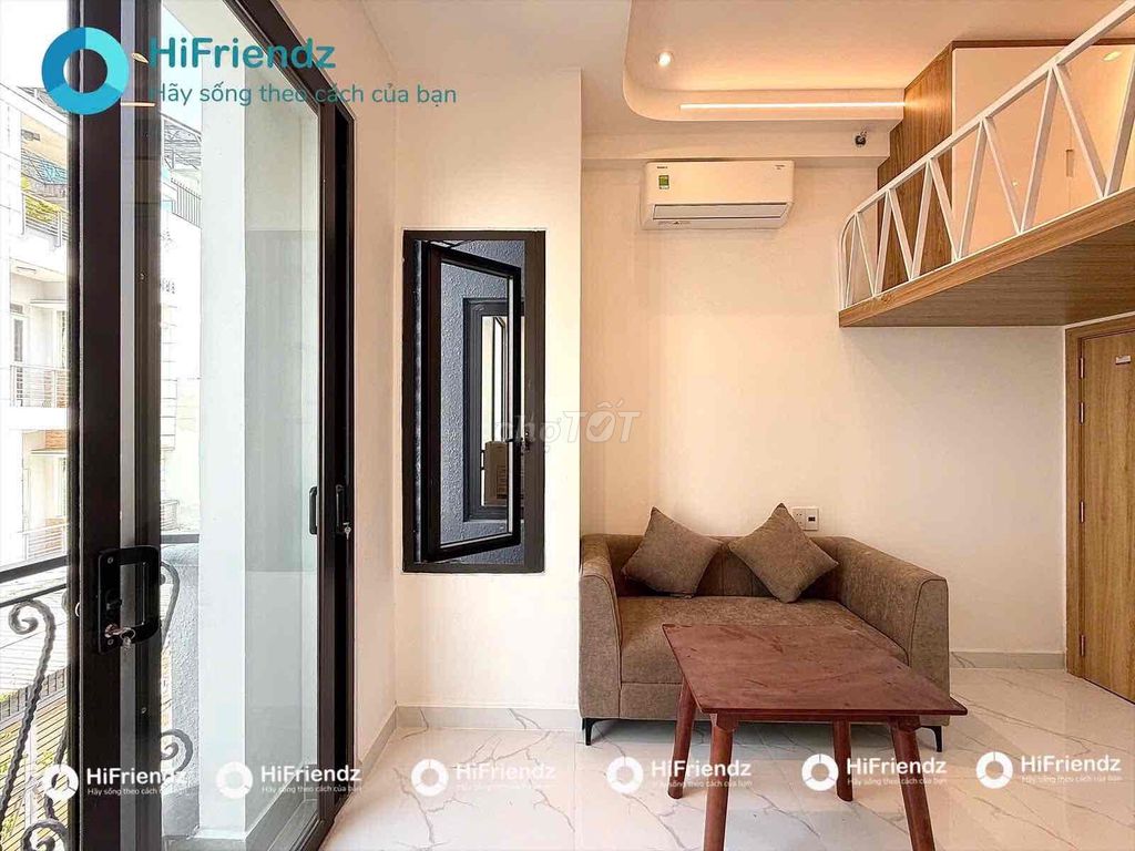 Rent a new apartment in the center of Bình Thạnh.