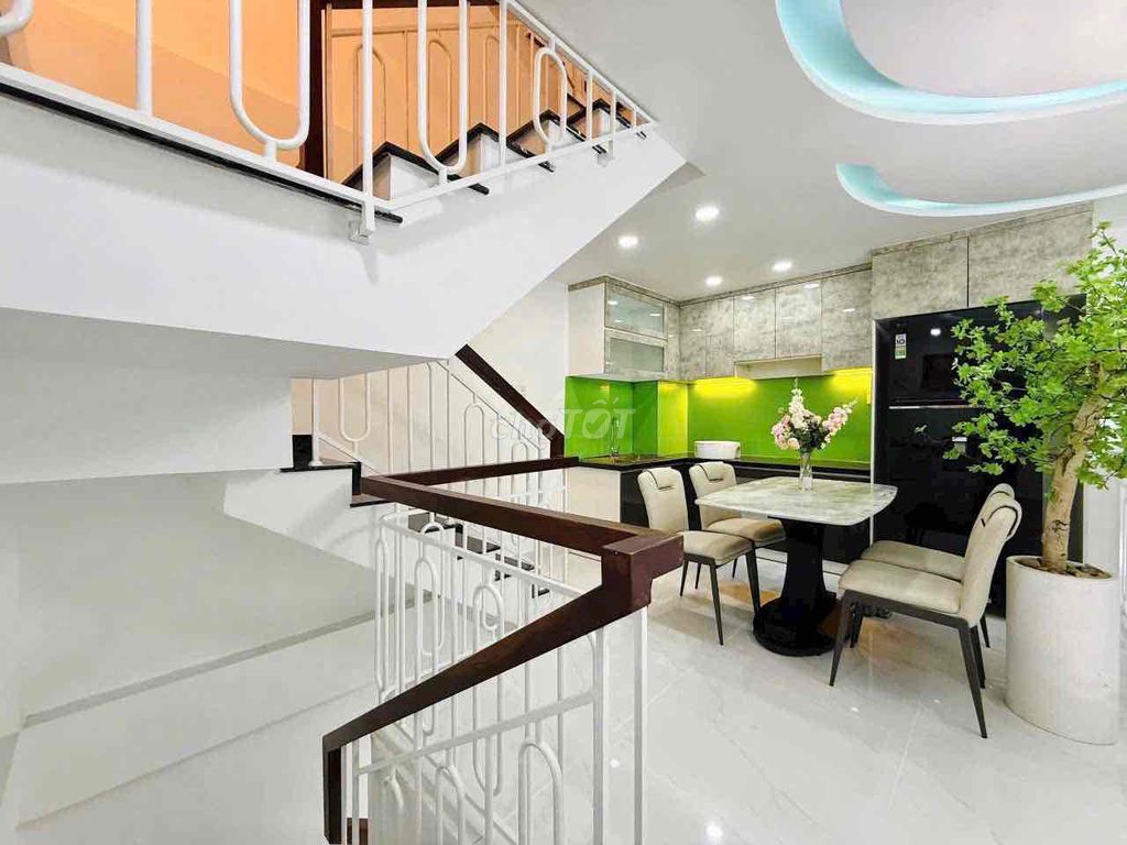 Rent a new house full of furniture in the alley 1/ số 19-7*8 Gò Vấp
