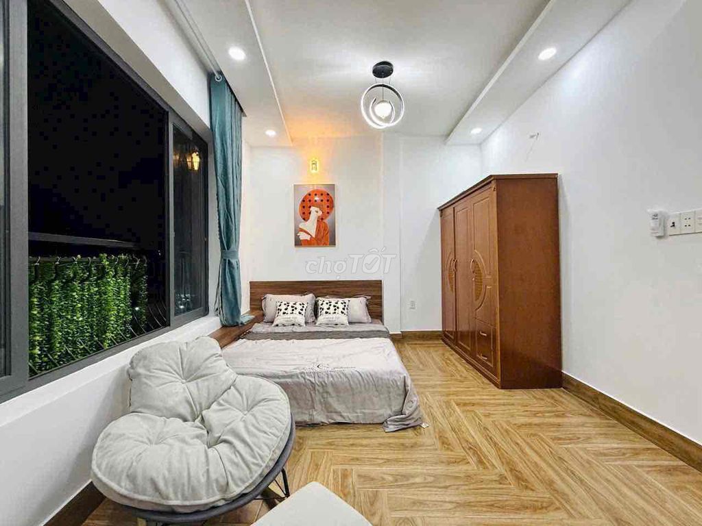 Rent a new house full of furniture in the alley 1/ số 19-7*8 Gò Vấp