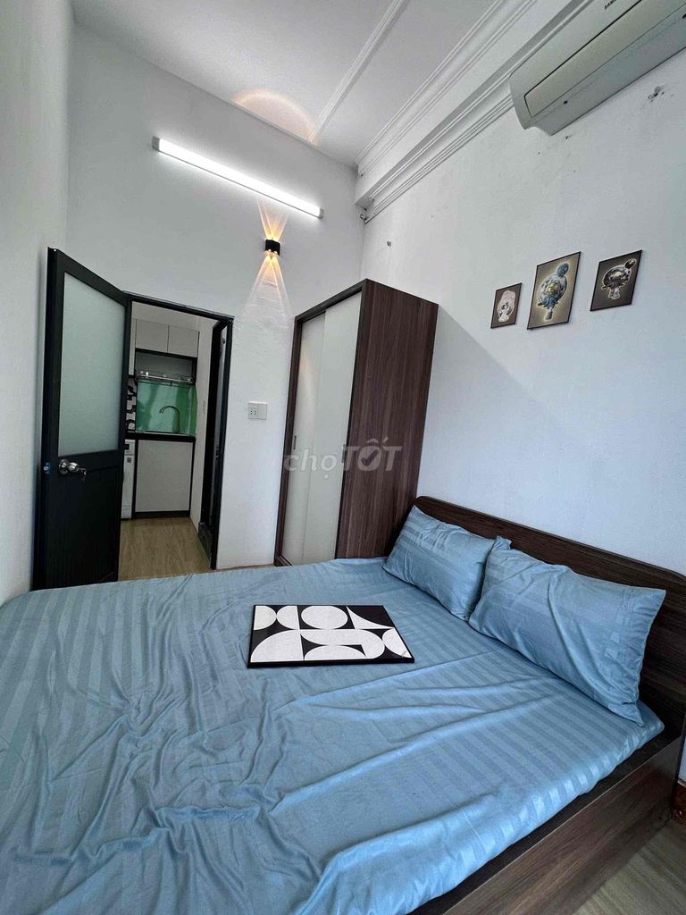 Rent two bedrooms -- balcony, private washing machine -- in the N.C.A., Gò Vấp right on thette.