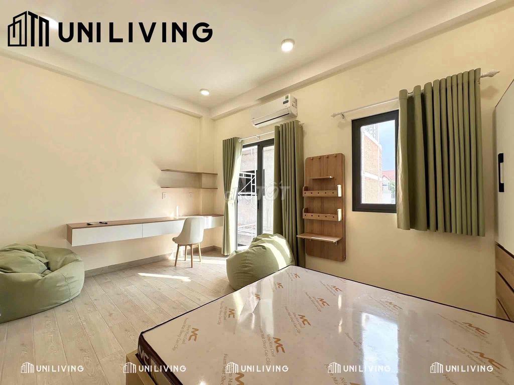 One bedroom with a balcony at 45 meters wide, full of elevator interiors right in the Big C District 10.