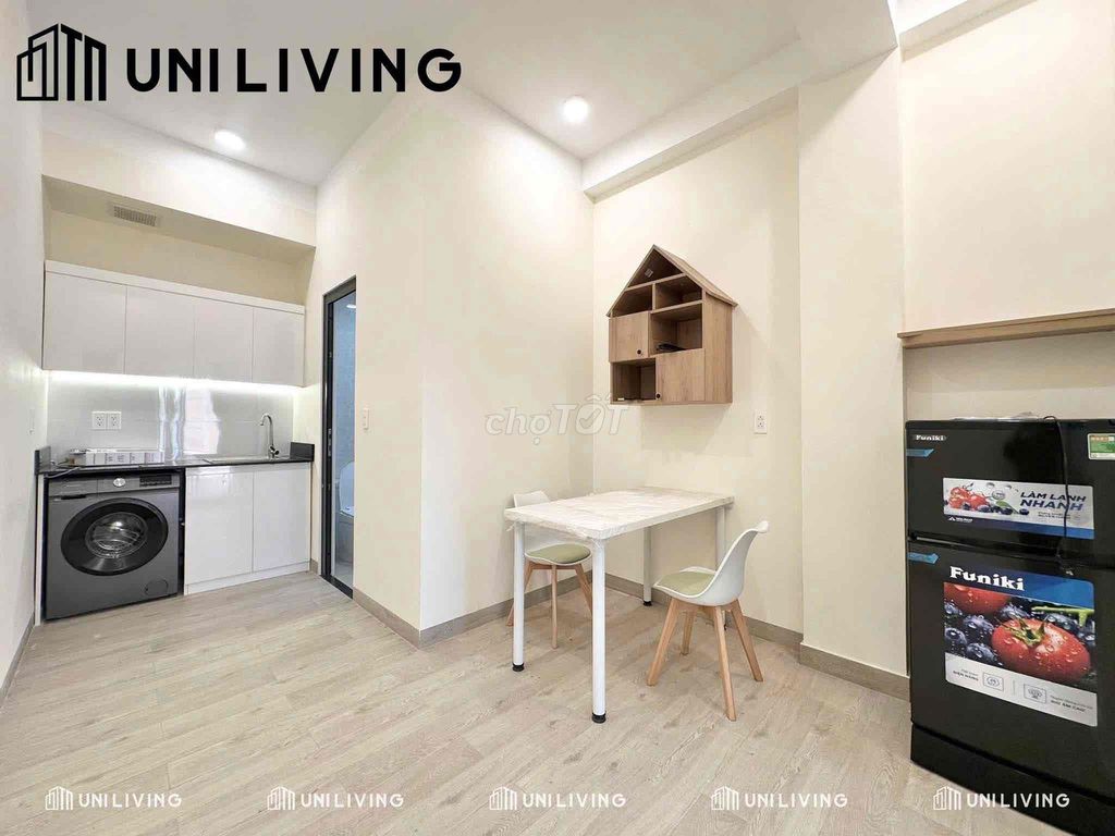 One bedroom with a balcony at 45 meters wide, full of elevator interiors right in the Big C District 10.