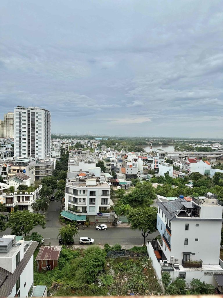 Rent apartment belleza District 7-124 M2,3 bedrooms, 2 plusbancol view river phl,Full interior 15 T