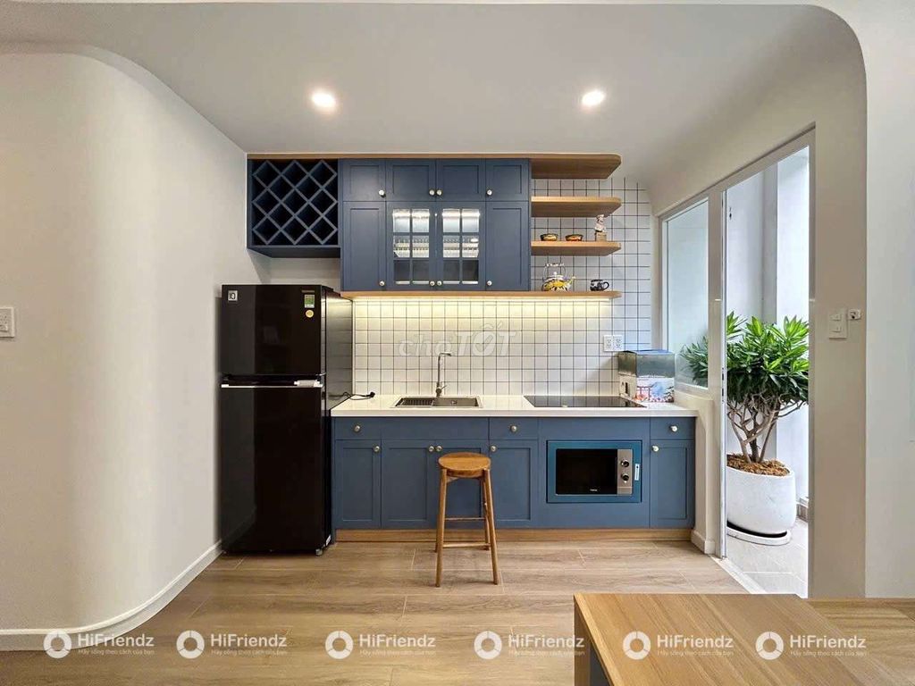 The new design service apartment -- full of super-creative furniture.