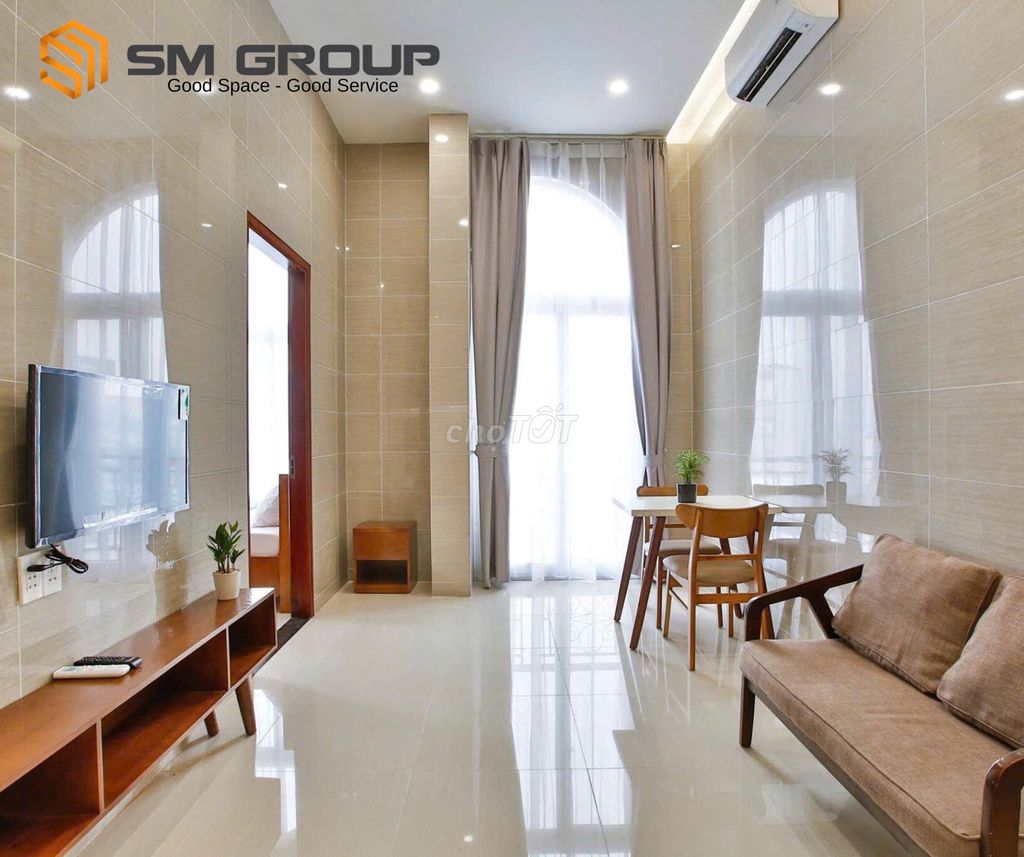 Room I 2 bedroom + living room-aveloper-a broad-car shelter Phan Đăng Lưu.